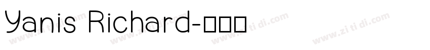 Yanis Richard字体转换